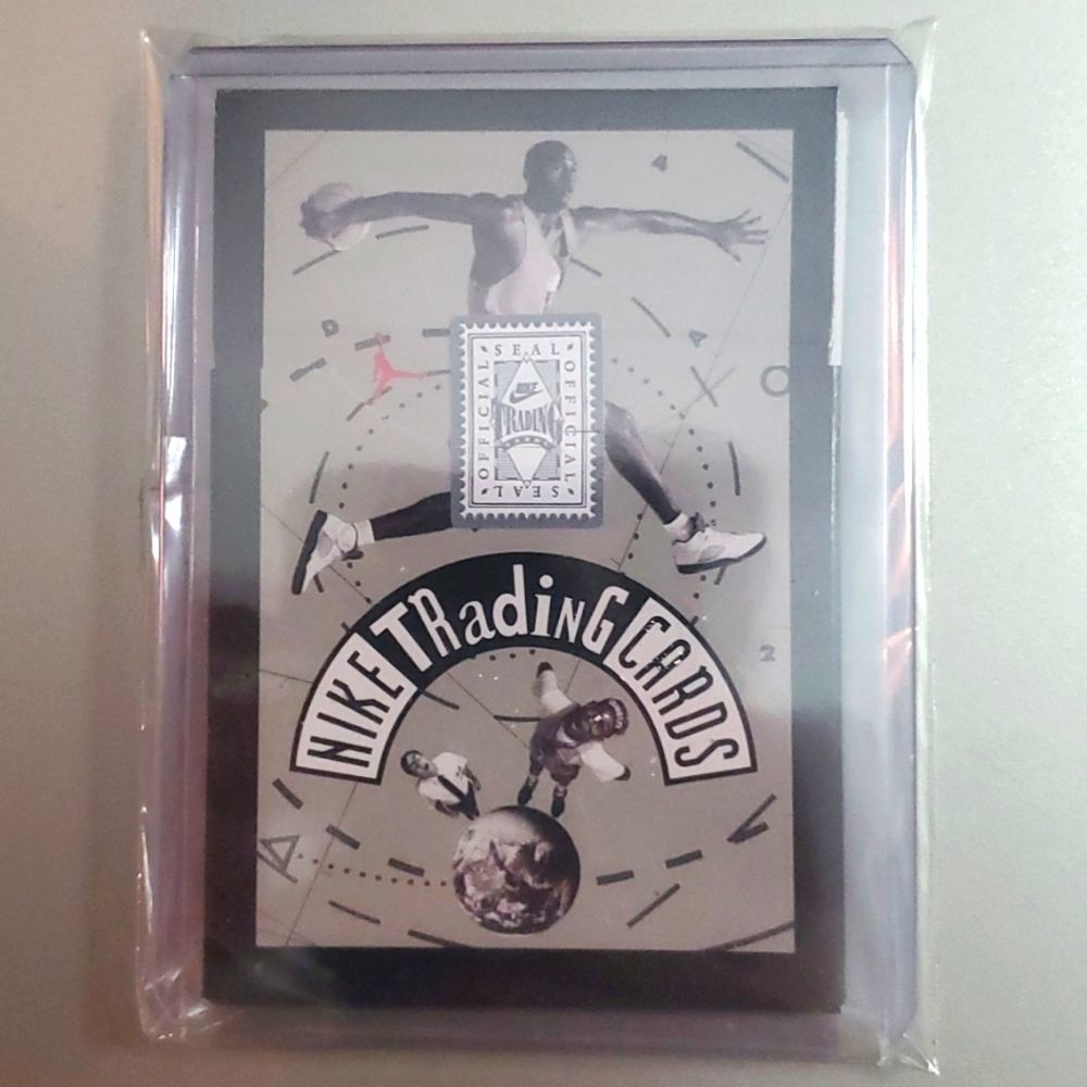 Sealed Nike & Jordan  Trading Card Set of six outstanding Michael Jordan Cards.